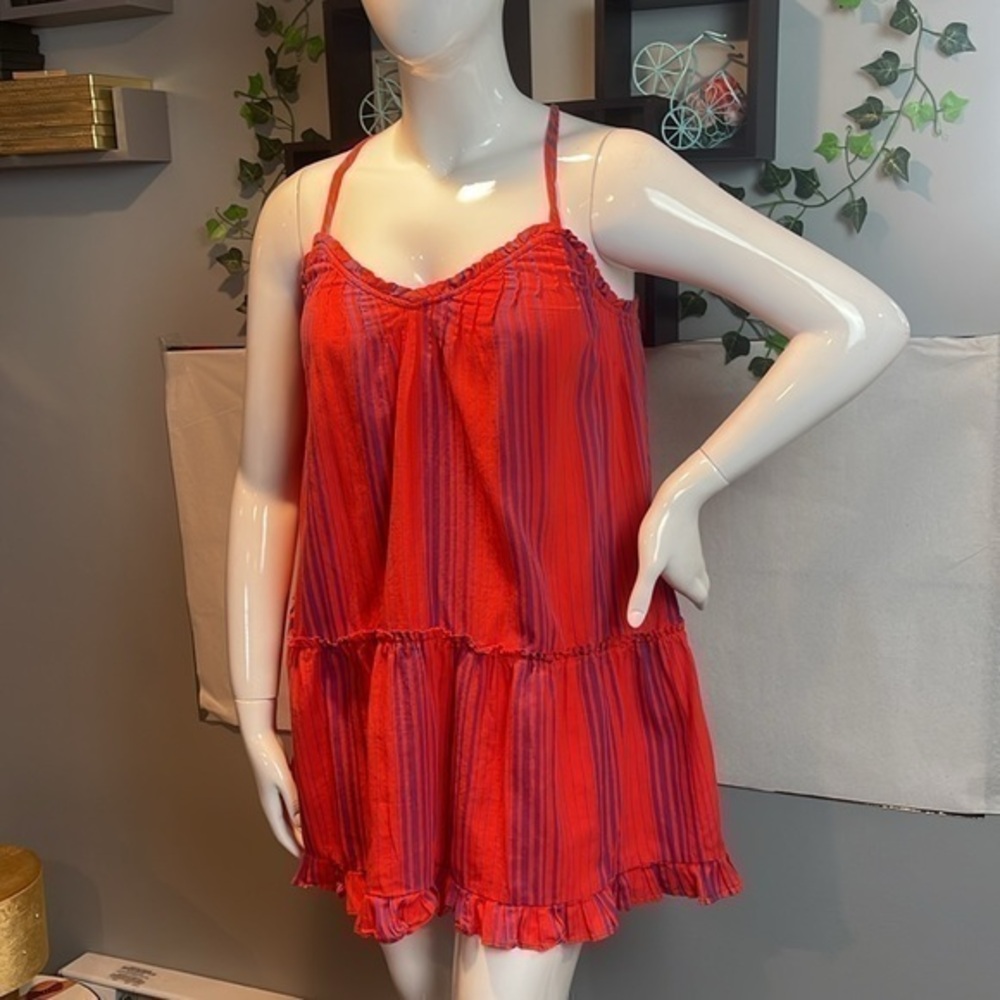 Universal Threads Spaghetti Strap‎ Pinstripe Dres… - image 6